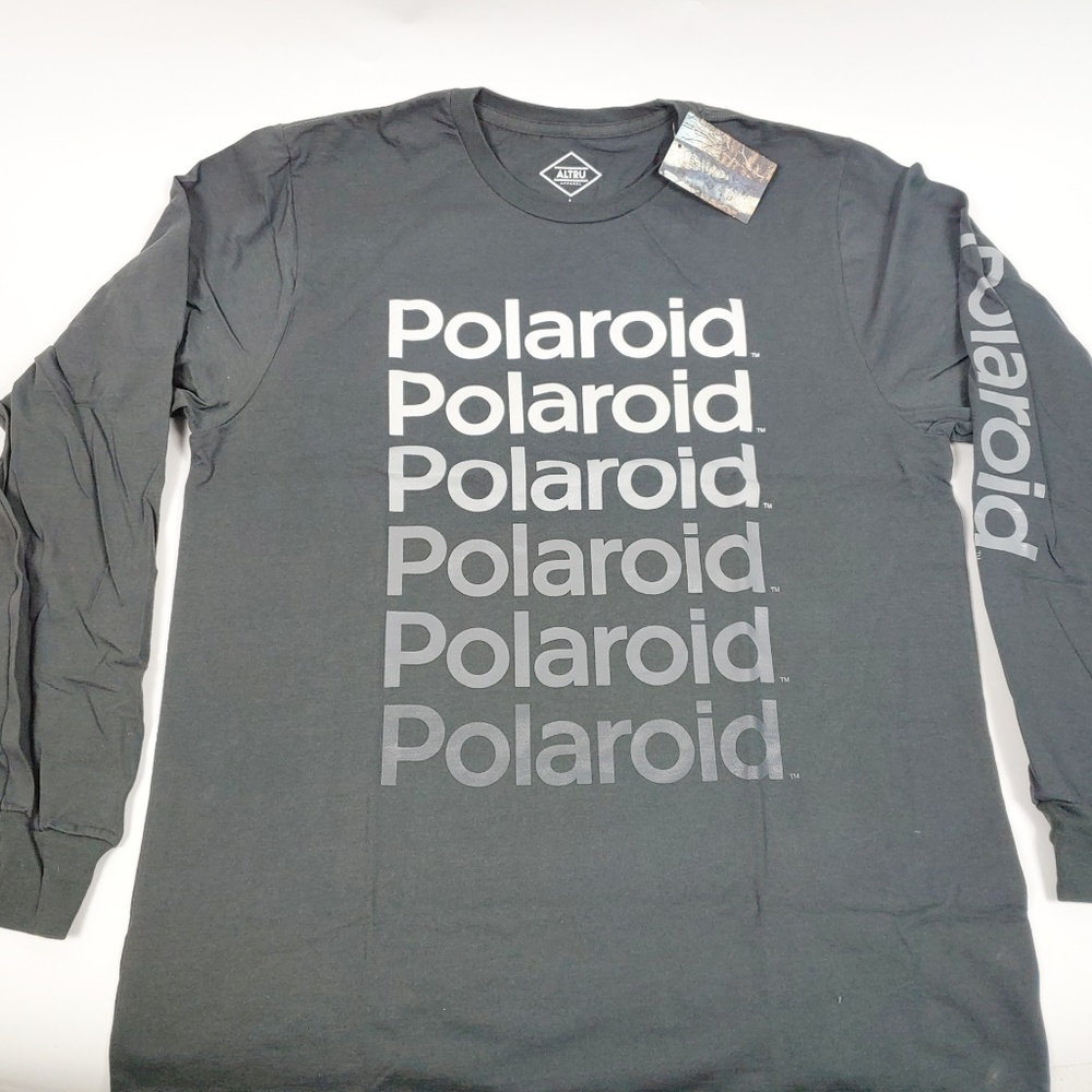 NWT Altru Graphic Long Sleeve Tee Polaroid